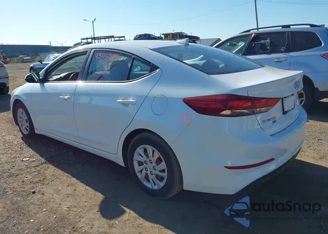 2017 Hyundai Elantra Se from USA, damaged, VIN 5NPD74LF9HH120513